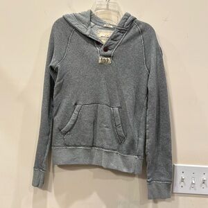 abercrombie gray hoodie muscle XL